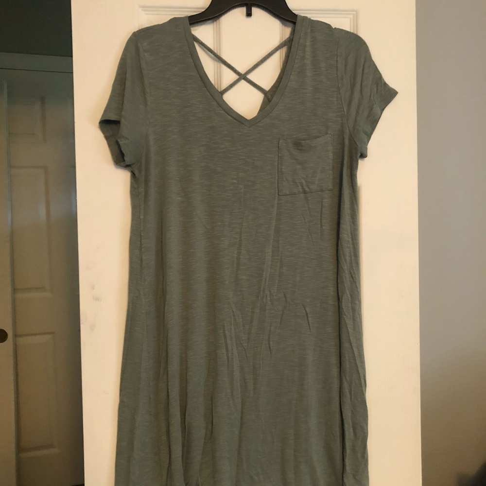 Olive Swing Dress